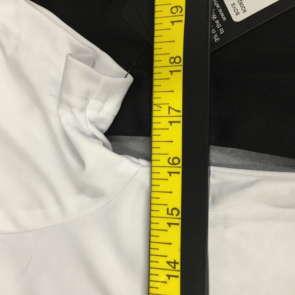 Nike 3 Brand Russell Wilson Boys 2Piece Set White Dri-FIT T-Shirt Black Shorts M - Picture 8 of 13